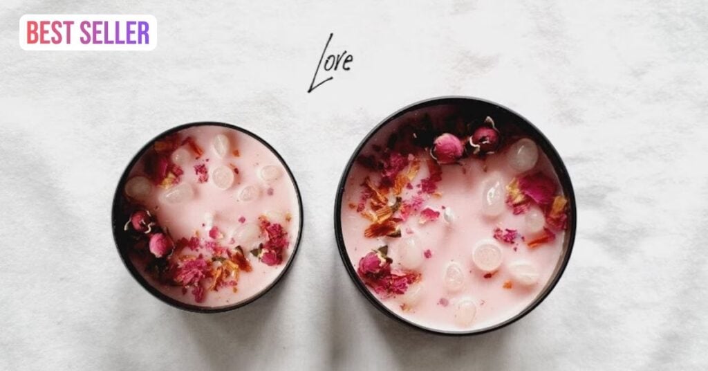 handmade love crystal candle craft fair